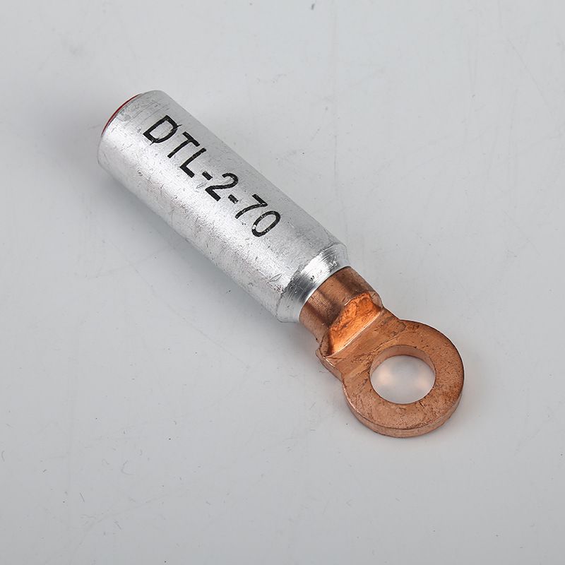 DTL-2 35mm-70mm出口型铜铝接线鼻子 DTL系列圆头铜铝过渡详情图3