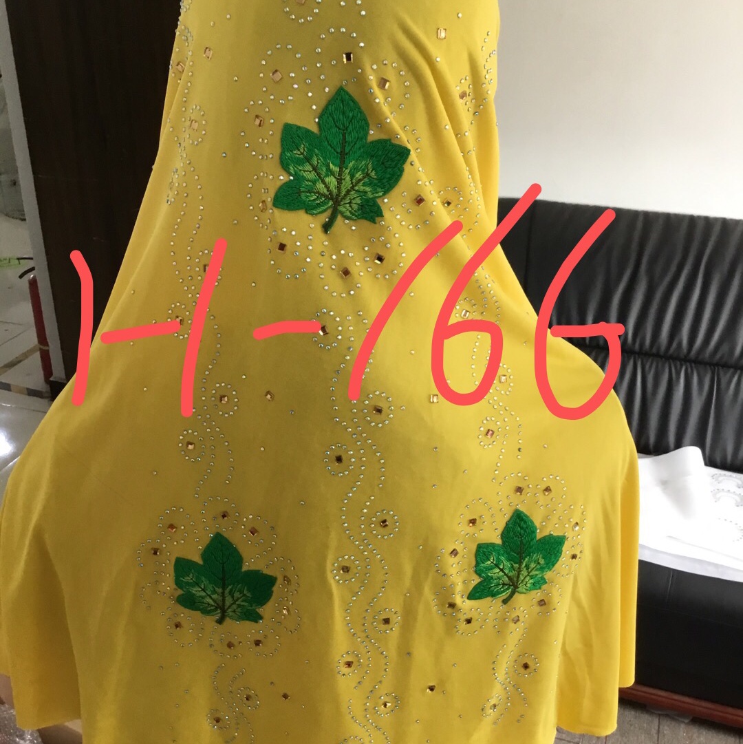 艾米尔穆斯林服饰盖头头套烫钻贴花刺绣树叶绿礼服盖头围巾