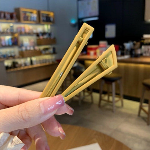 糖果色创意网红简约发卡韩版小清新金属个性头饰森系ins仙女发夹详情图10