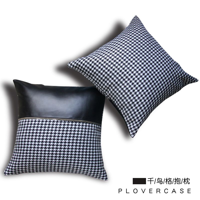 Thousand Bird Lattice Throw Pillow Cushion Nordic Style Classic Home Pillow Sofa Cushion Living Room Headboard
