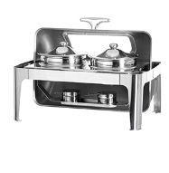 All-steel square visible self-service soup pot 720*520*350 detail image 1