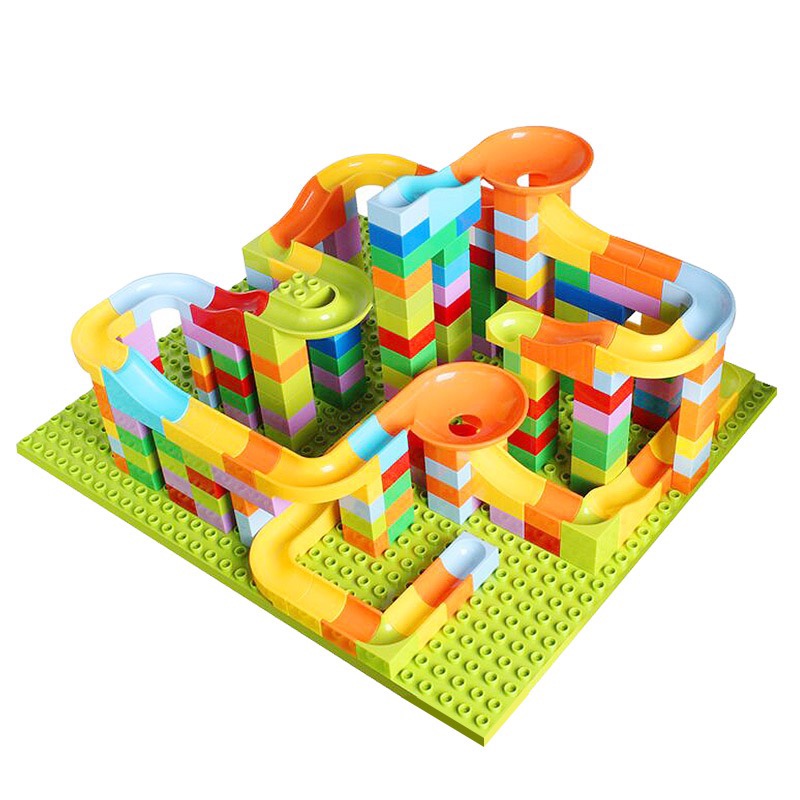 Children's big particle plastic slide block baby intelligence to fit boys and girls toys