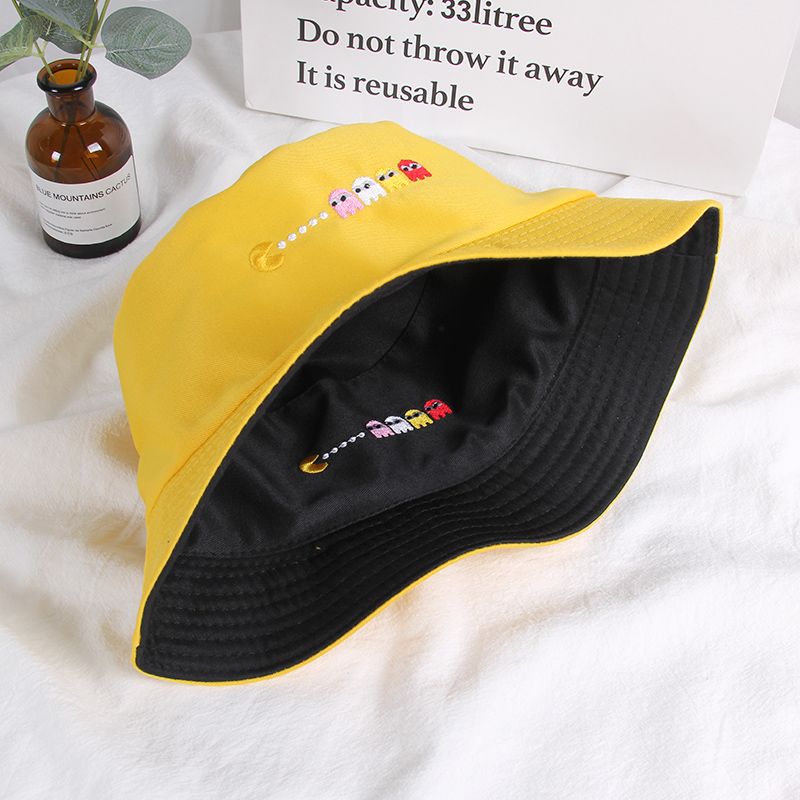 Cartoon lovely embroidered fisherman hat thumbnail