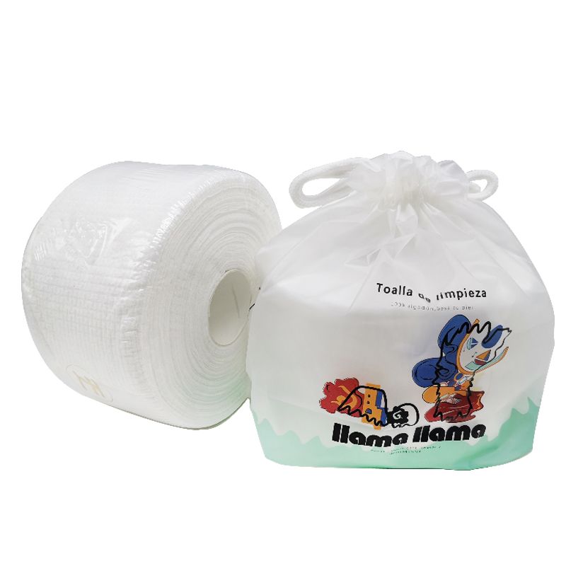 llama face towel 200g*36 packs/box 75 pieces per roll towel Specification image