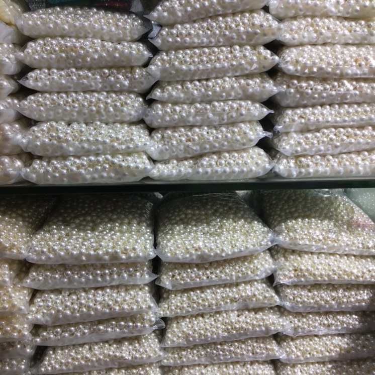 Wholesale of 1.5-16mm high-brightness, hole-free round imitation pearl DIY jewelry, clothing accessories, handicrafts and accessories details Picture