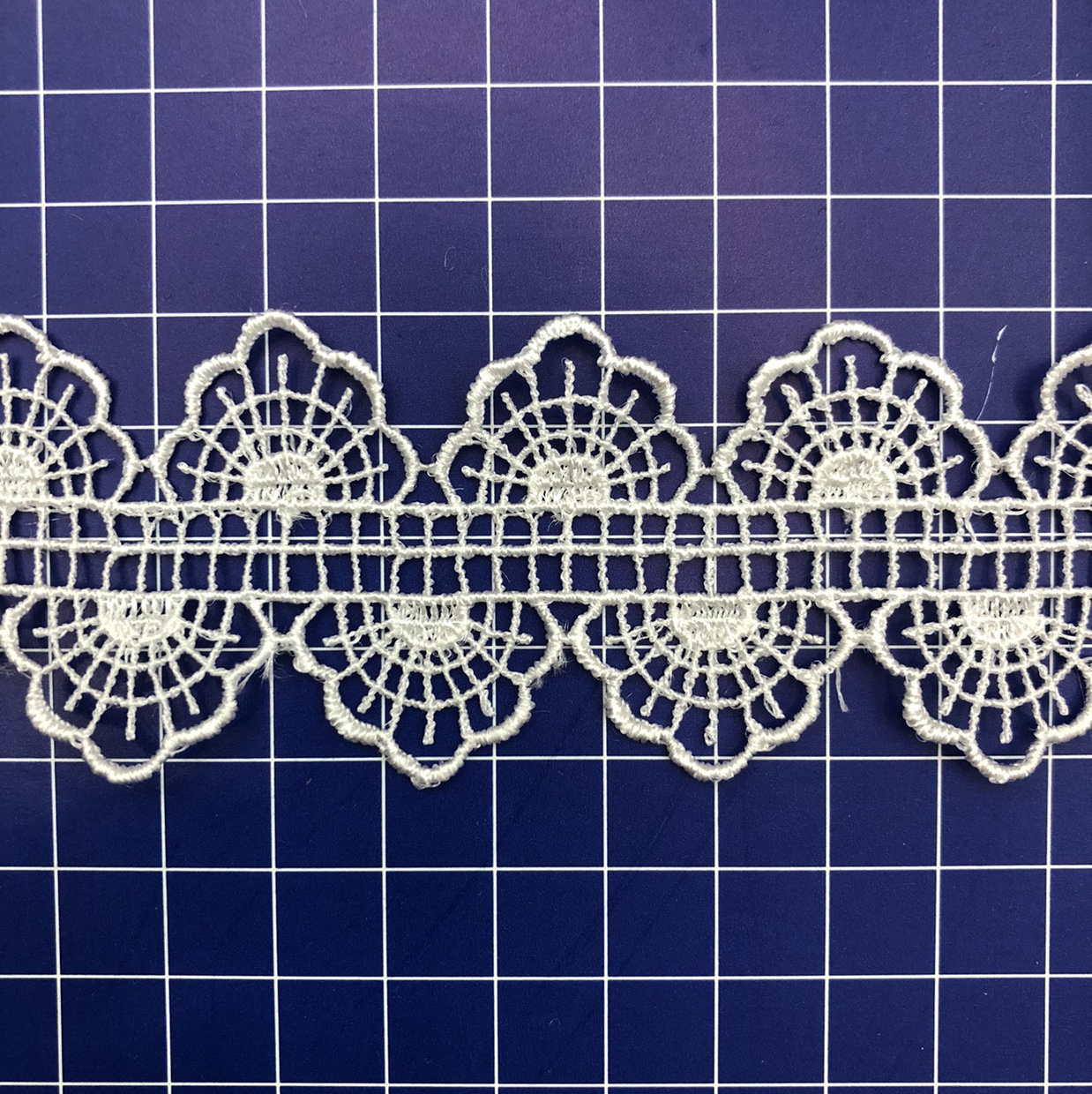 New circular Sulla lace Guangdong cotton thread embroidery water-soluble clothing accessories 4