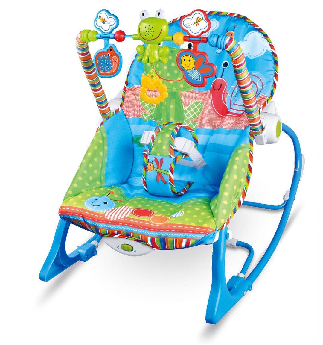 婴儿摇椅宝宝多功能音乐震动摇床儿童休闲摇椅躺椅跨境工厂直销玩具详情图1
