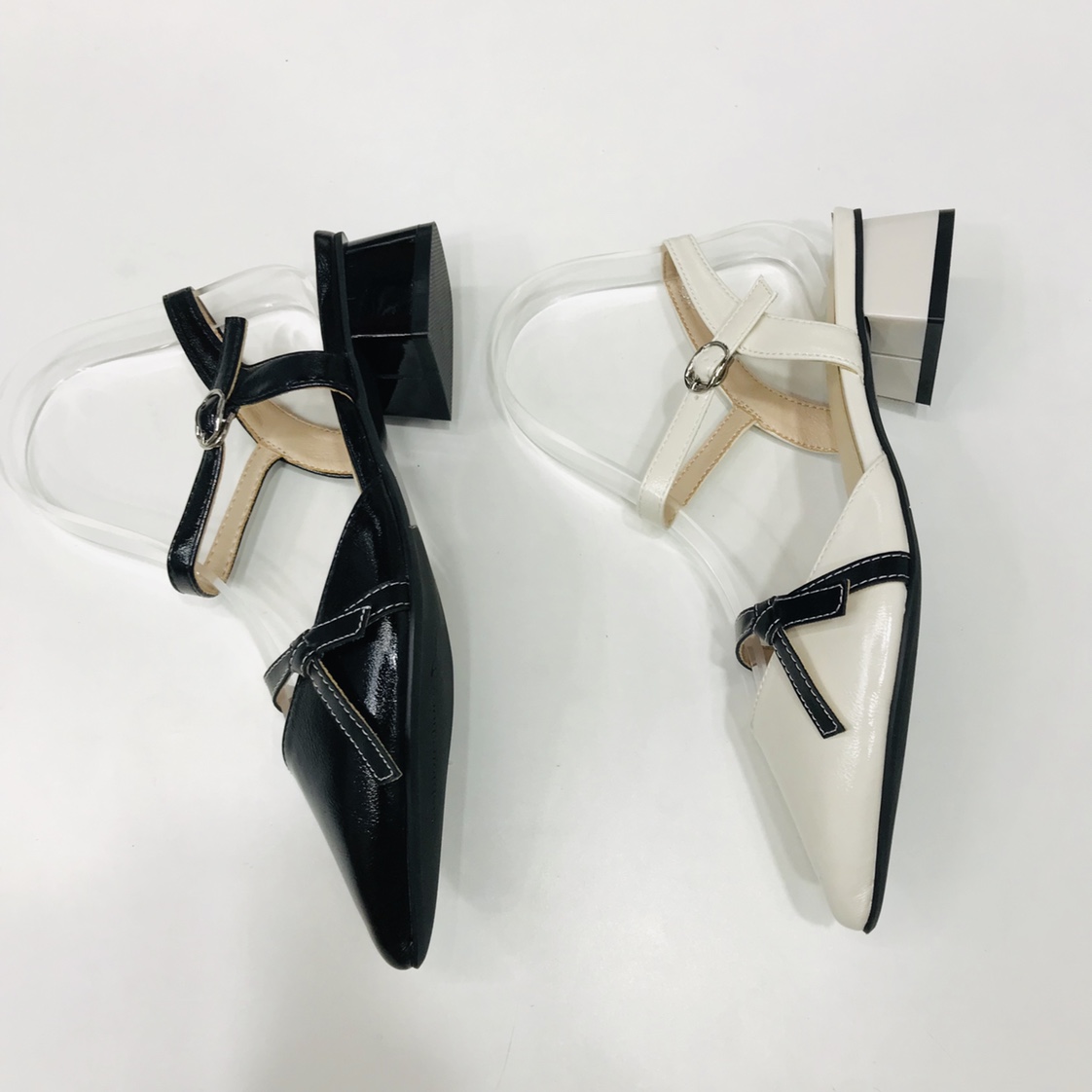 Victory Shoes' French fairy style low-heeled Baotou spring, summer and autumn gentle and versatile women's shoes are trendy on Instagram Specification image