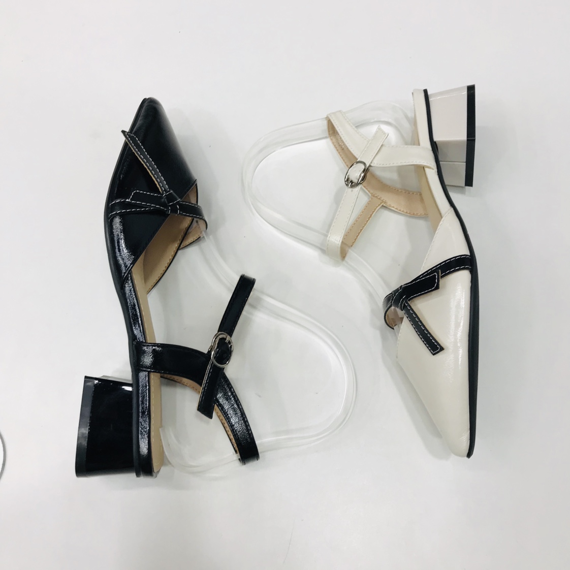 Victory Shoes' French fairy style low-heeled Baotou spring, summer and autumn gentle and versatile women's shoes are trendy on Instagram Application Scenario