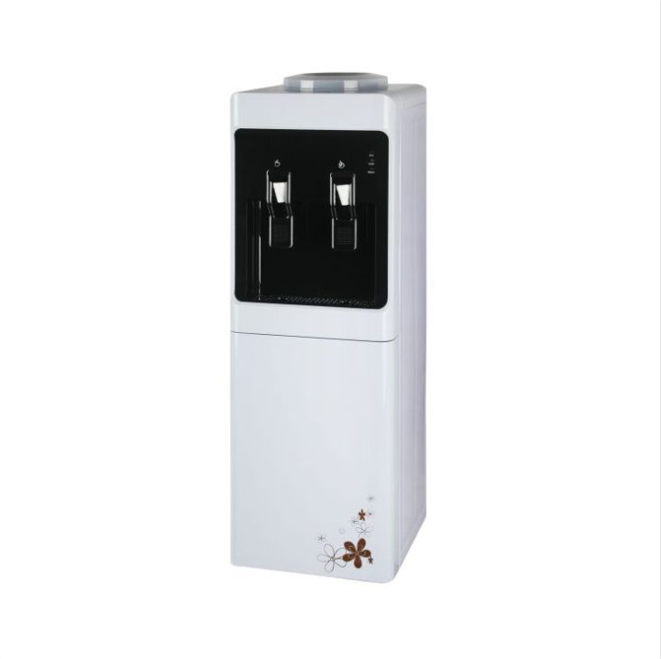 Vertical water dispenser electronic refrigeration single door domestic water dispenser full figure
