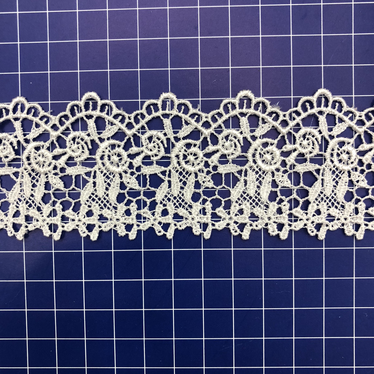 New circular Surat lace Guangdong cotton thread embroidery water-soluble clothing accessories 10 Application Scenario