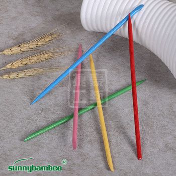 彩色原木手工制作雪糕棒木棒冰糕棒木条冰棍棒冰激凌木棍厂家批发产品图