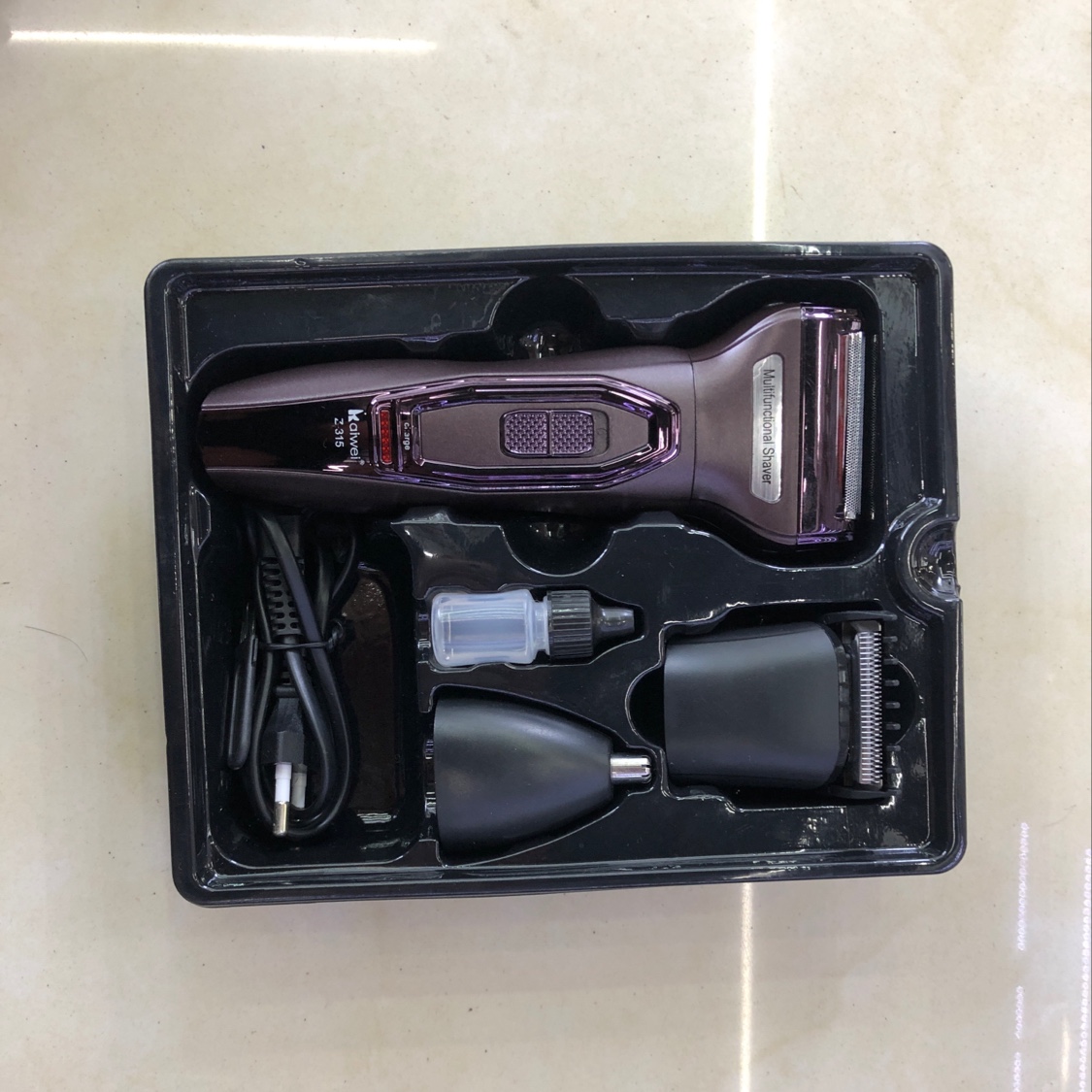 三合一315理发剪细节图