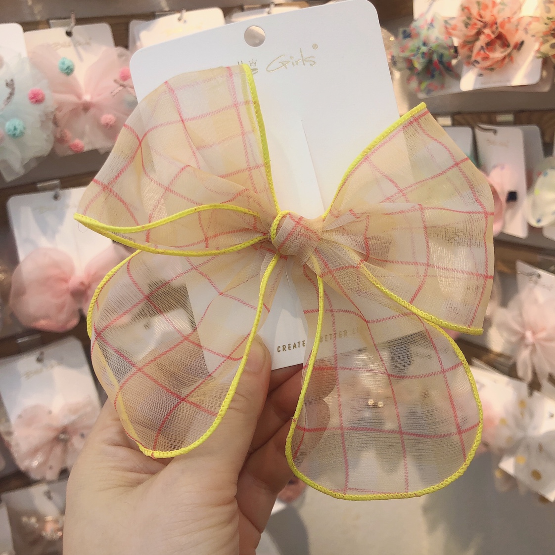 Korean little fresh bow hairpin thumbnail