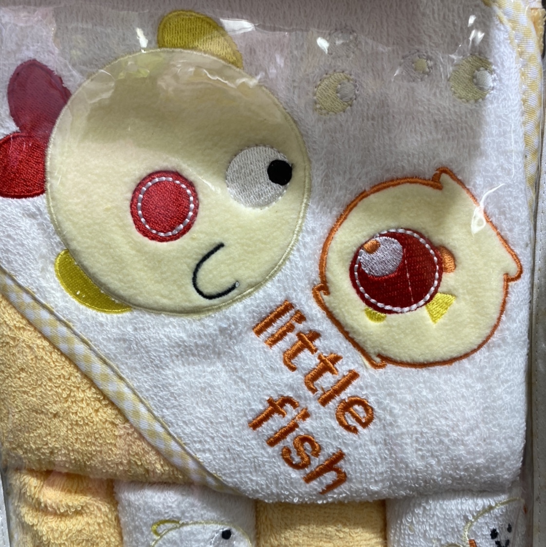 Pale Yellow Towel Cape