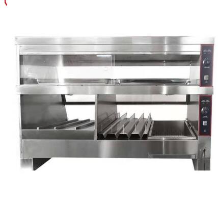 DF68075  陈列保温柜 A款三合一保温柜双层展示柜保酥柜肯德基麦当劳炸鸡食品柜  DF TRADING HOUSE