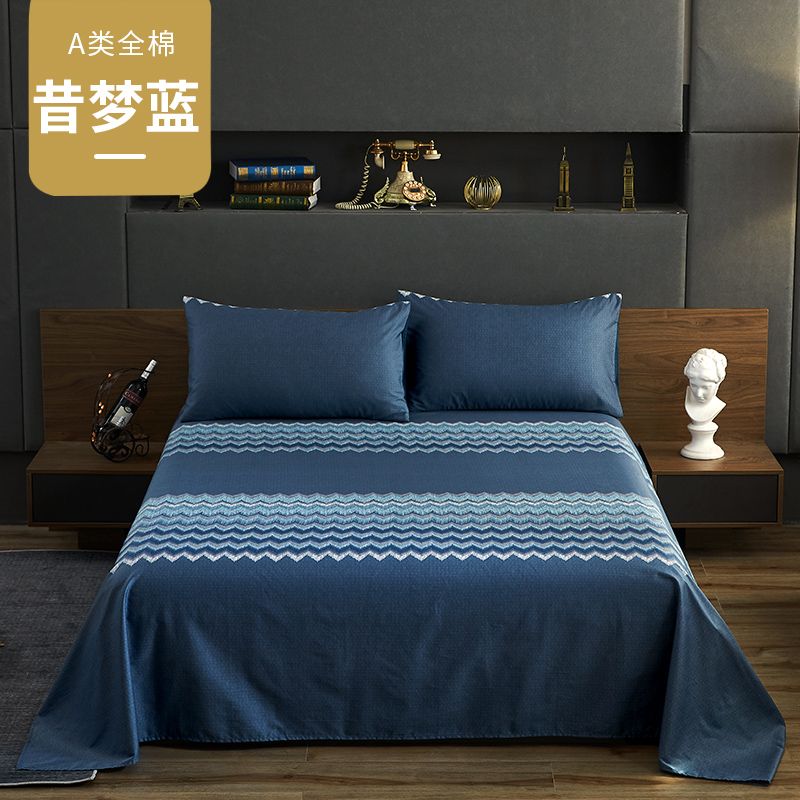 Garden Style Sateen Pure Cotton Bed Sheet Single Piece All-Cotton Quilt Single Product Plus 4 Sets 2