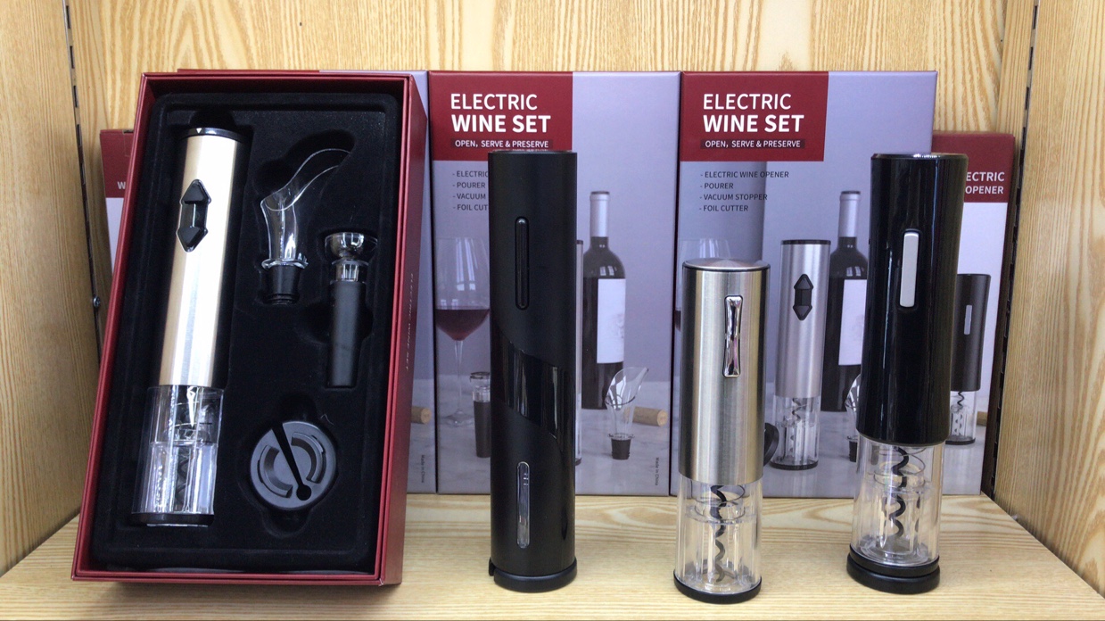 Electric wine bottle opener
