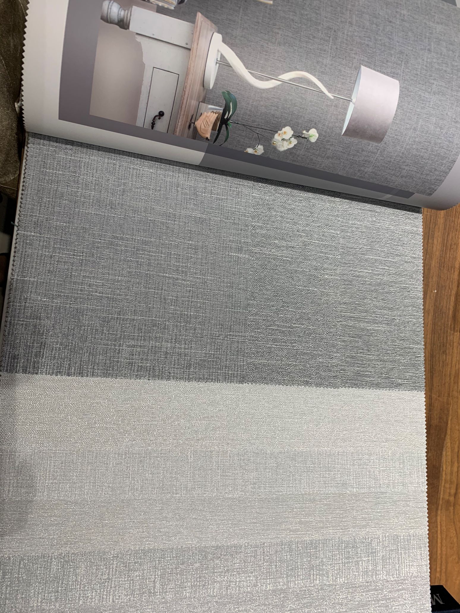 High-end modern new Chinese-style light luxury European-style cotton and linen high-precision eco-friendly wall fabric 01 pic 2
