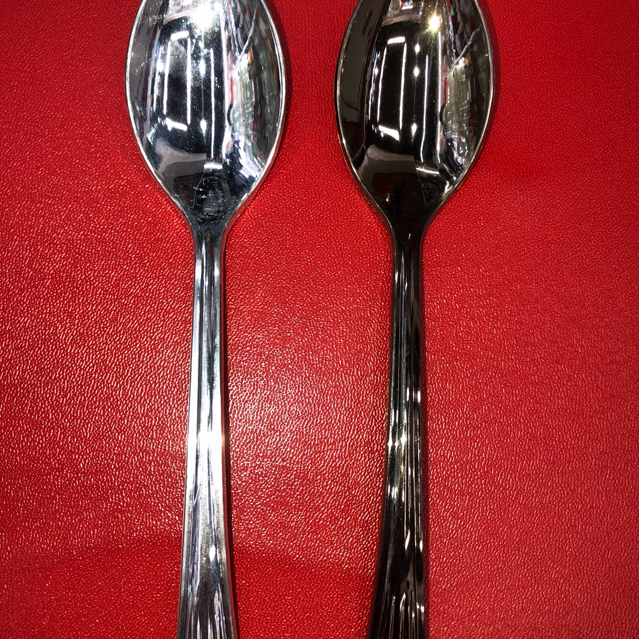 镀银勺子，ps勺子，塑料勺子，彩色勺子，生日用品勺产品图