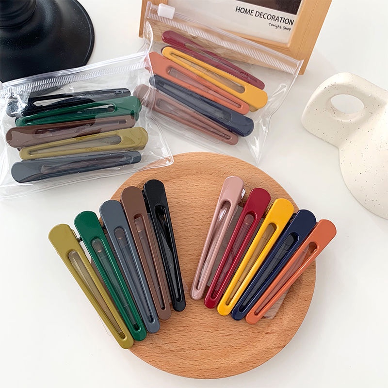 Candy Hair Clip Bangs Clip Children's Hair Clip Korean Version Of Student Cute Hair Clip Girl Hair Accessories Duck Beak Clip undefined