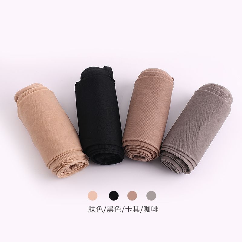 丝袜女任意剪菠萝连裤袜夏季超薄款天鹅绒防勾丝肉色长筒袜子代发详情图5