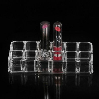 Extra-large 12-compartment cosmetic display stand, storage box, mascara storage stand, nail polish stand, lipstick stand, direct sales pic 3
