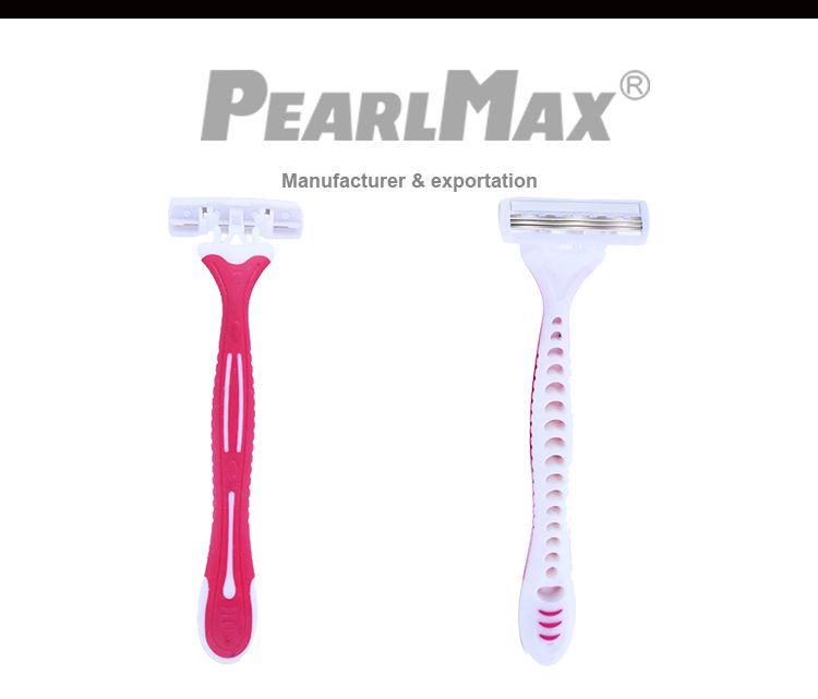 Factory direct sales of 10 pieces for ladies, 3-layer blades, with sliders detail image 1