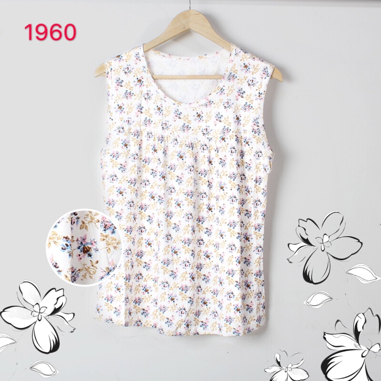 Floral Vest Specification drawing