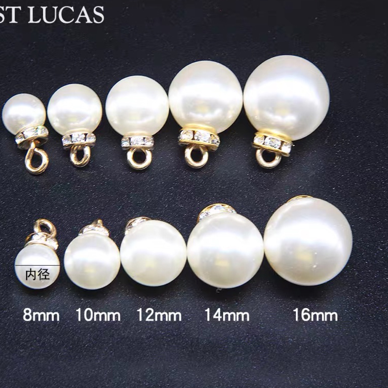 Handmade Diy Highlighter Imitation Pearl Rivets Decorative Luggage Clothing Shoes Accessories Headdress Pendant Accessories Item Picture
