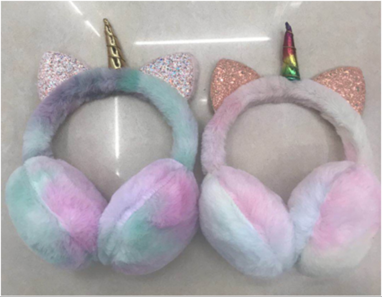 Winter warm earmuff Korean version of the new unicorn fashion ear muff thumbnail