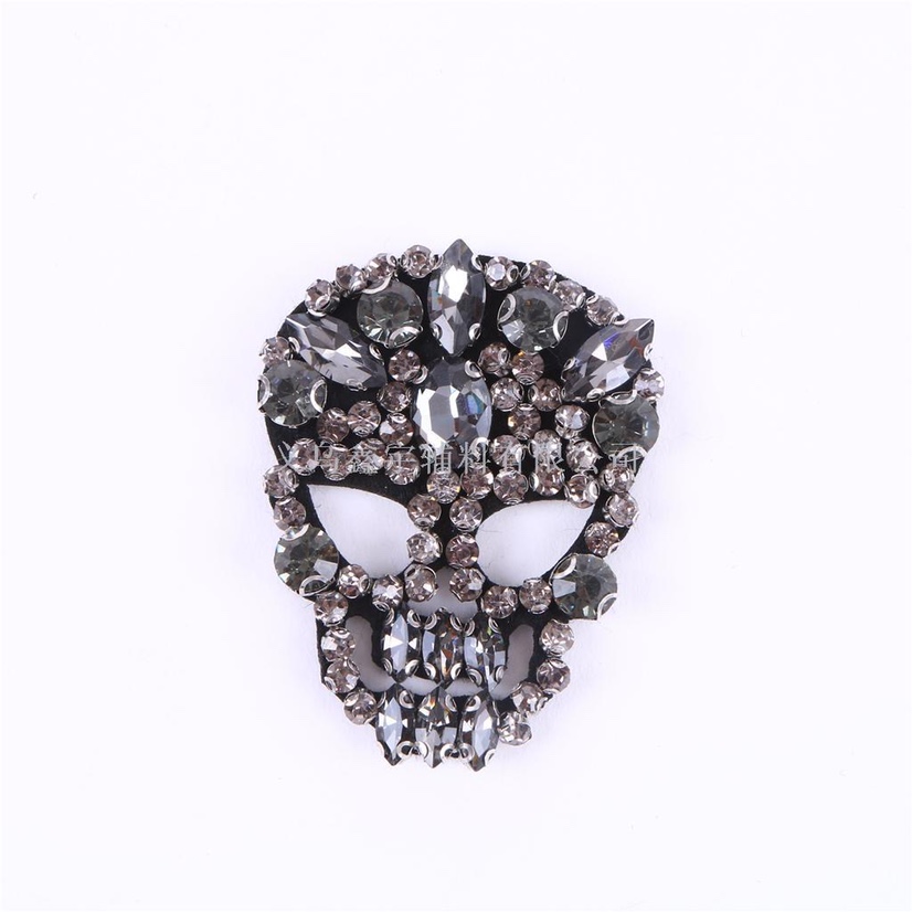 绣线骷髅头水钻手工串珠辅装辅料