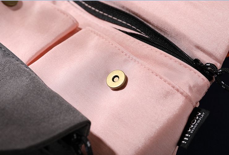 小众笔袋大容量笔袋帆布收纳袋女复古风文艺文具盒简约创意多功能详情图5