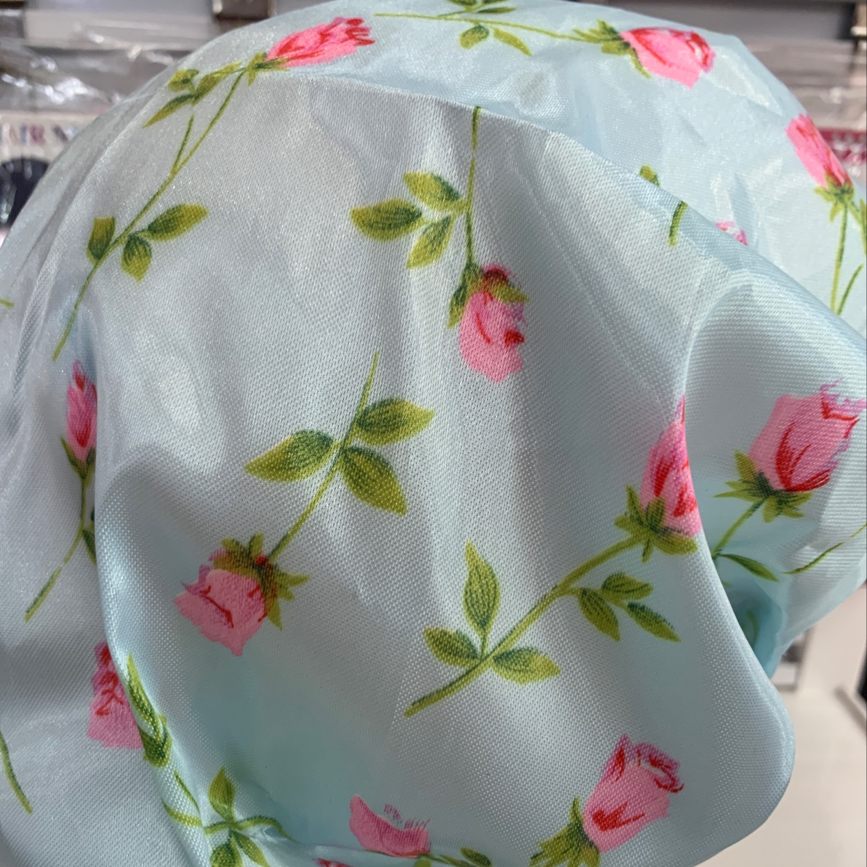 Waterproof shower cap with printed shower cap Specification image