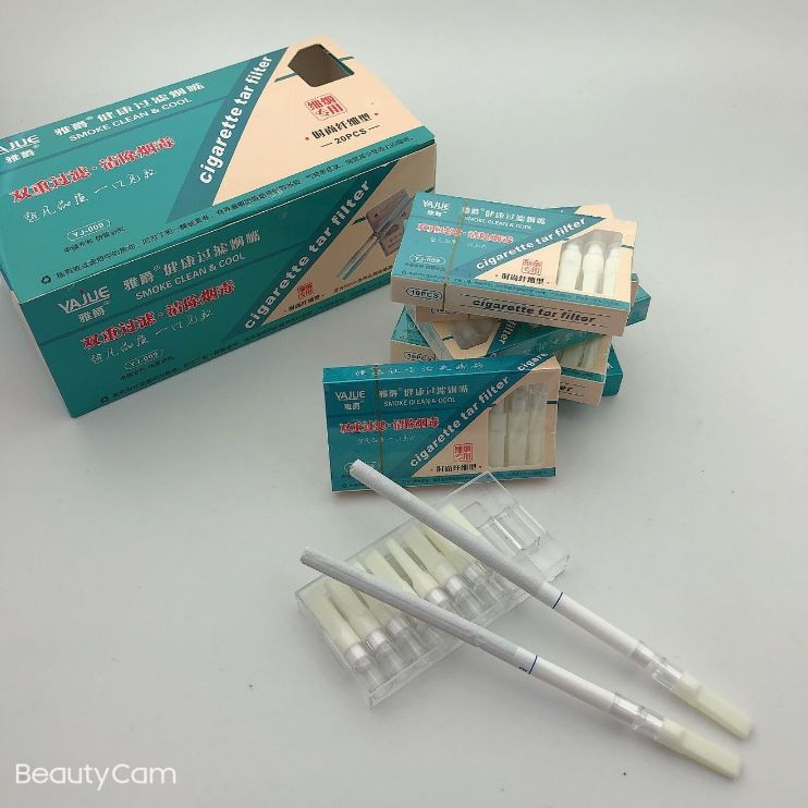 雅爵烟嘴 yj-009 52MM女士细烟一次性烟嘴健康戒烟过滤 大盒装详情图2