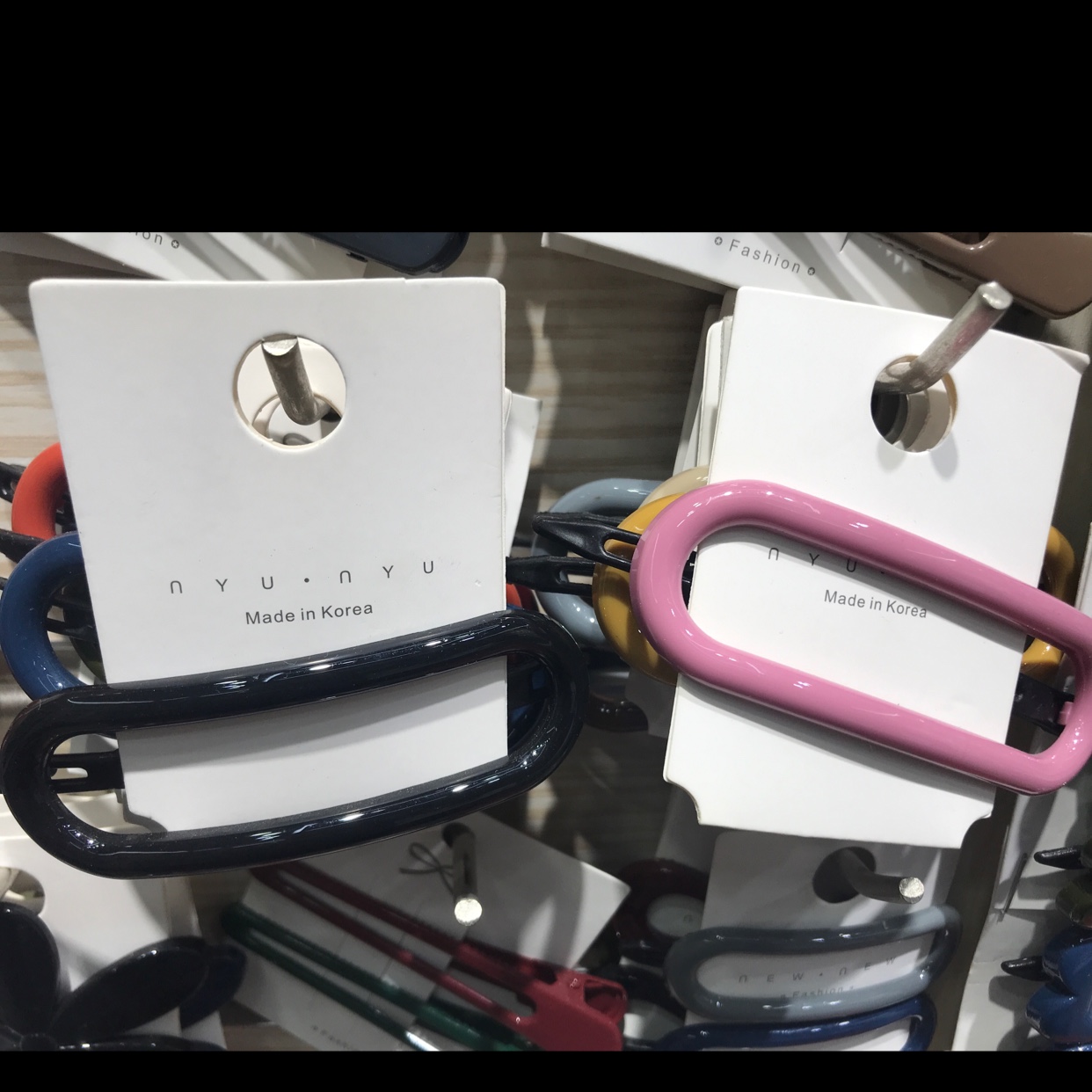 Side Clip Hairpin Oval details Picture