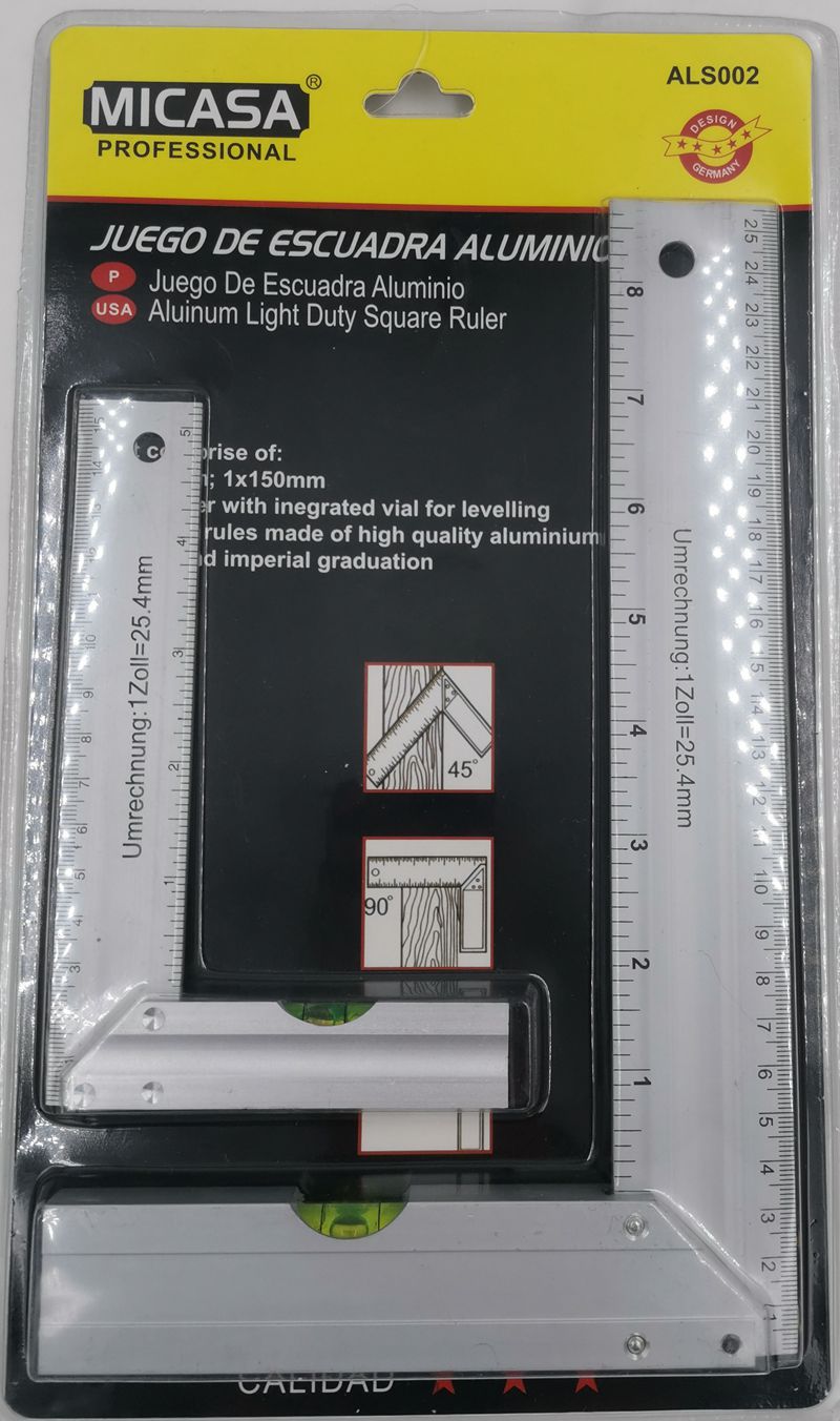 2pcs aluminum alloy square thumbnail