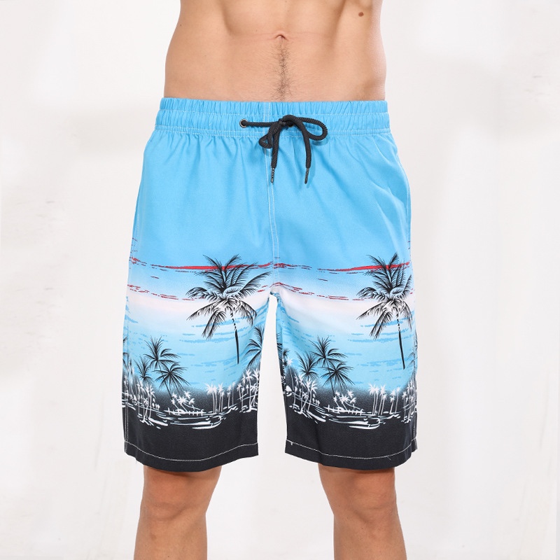 Coconut tree beach pants