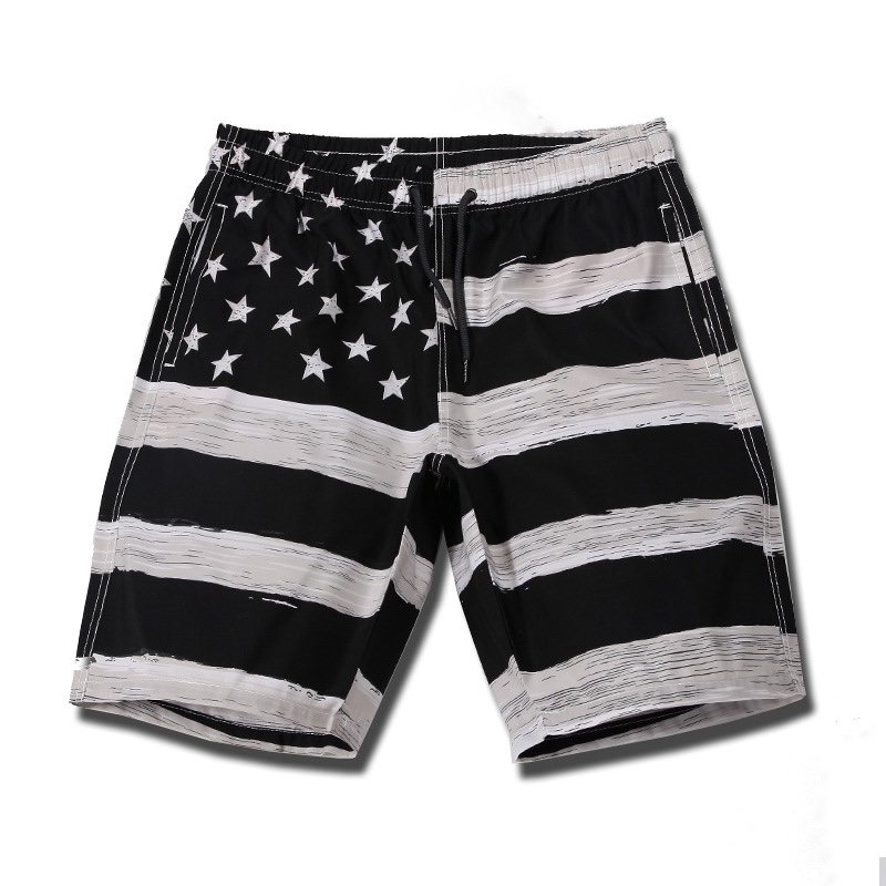 National flag men's beach pants Item Picture