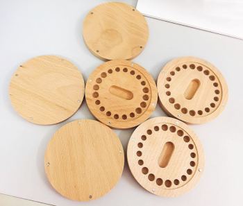 儿童乳牙纪念盒换牙齿保存瓶胎发肚脐带宝宝胎毛收纳盒