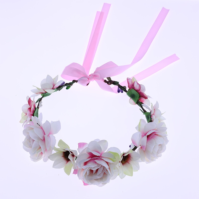 Hand-made flower wreaths taken by woodbine thumbnail