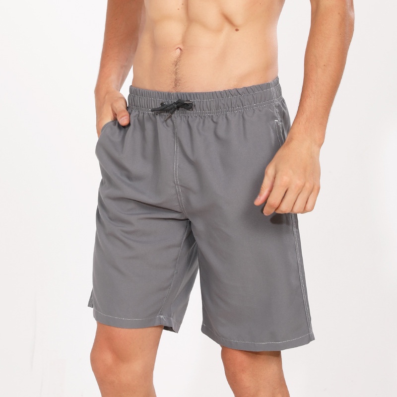 Grey men's beach pants