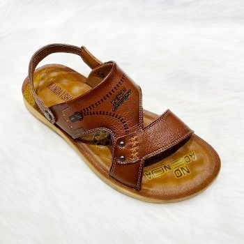 Queen Shoe Trade fashion fashion new leather custom non-slip sandals Man's Shoes Summer