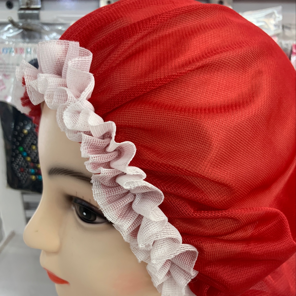 Lace hat details Picture