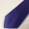 最新紫色时尚男士领带批发编织提花涤纶领带工厂白底实物图