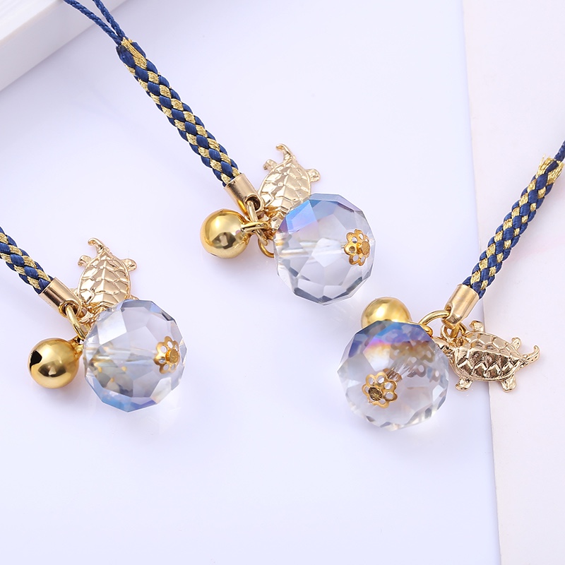 水晶珠手机链产品图