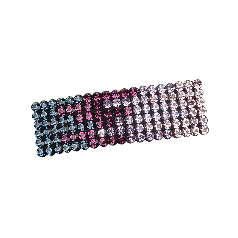 Rhinestone BB clip female side clip Korean top clip side clip bangs clip broken hair clip hairpin hair accessories full drill a word clip thumbnail