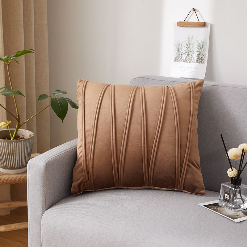 北欧现代纯色抱枕靠垫沙发办公室大靠背长腰枕床头抱枕套详情图5