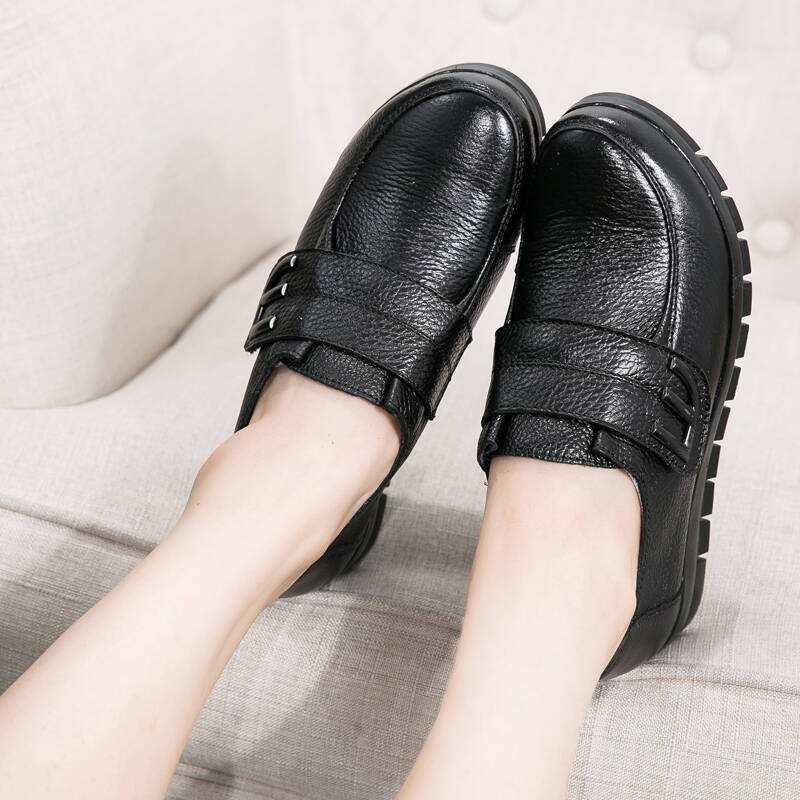 2020 Summer Breathable Korean Version Of The Trend New Leather Casual Inner Height Shoes Az17196