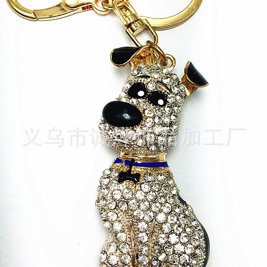Korean version zinc alloy puppy pendant